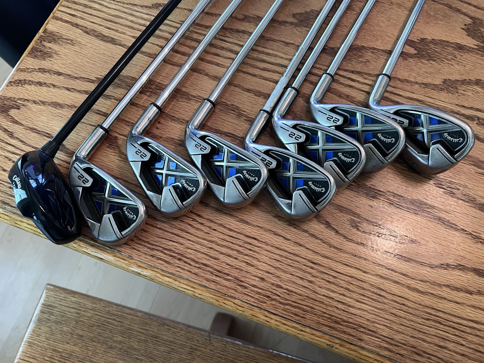 Callaway X22 Hybrid Golf Clubs - Men's Right Hand