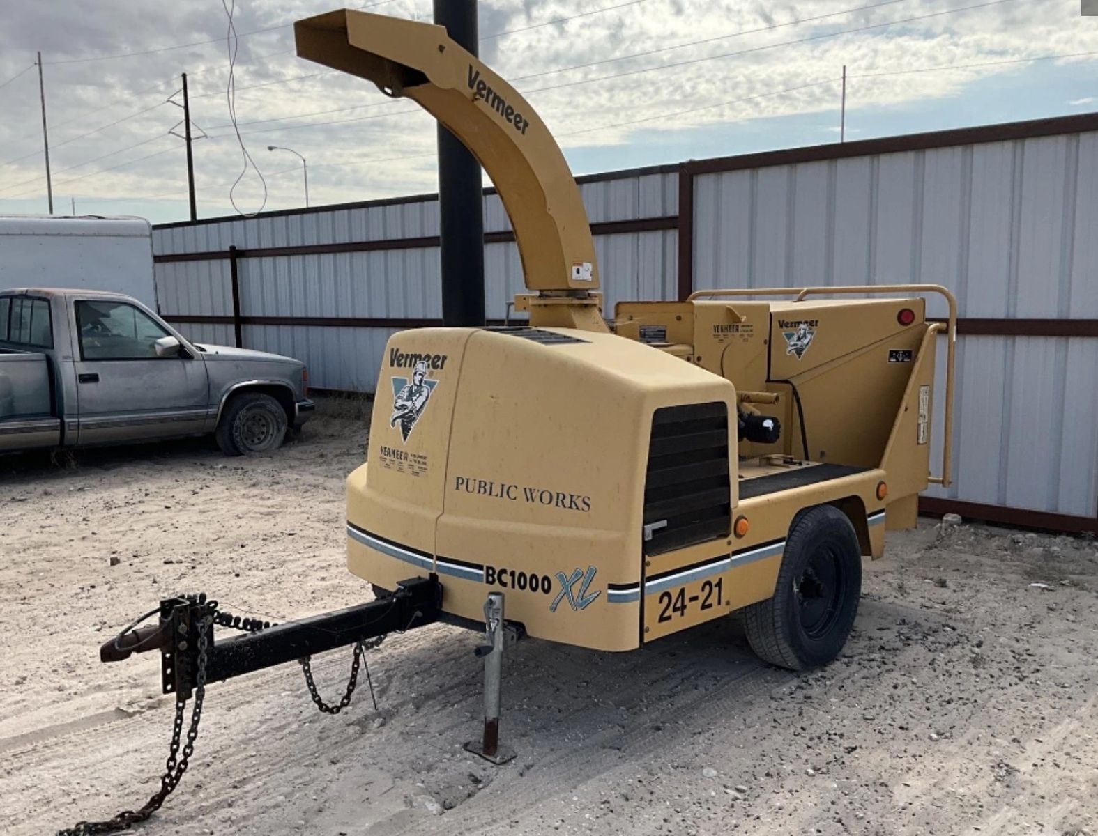 2003 Vermeer BC1000L Wood Chipper LOW HOURS 166 Hr