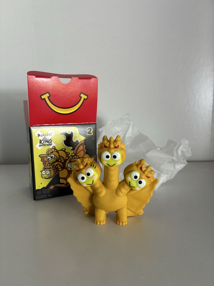 McDonald's Sanrio Keroppi x King Ghidorah Figure #2 with Box