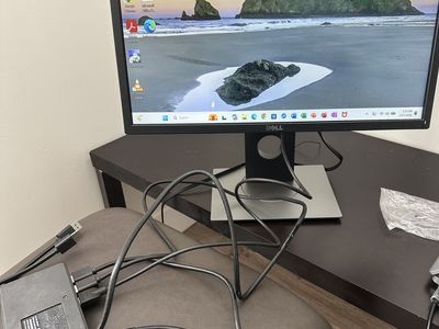 Dell Dock Station and 20-inch HD Monitor HDMi