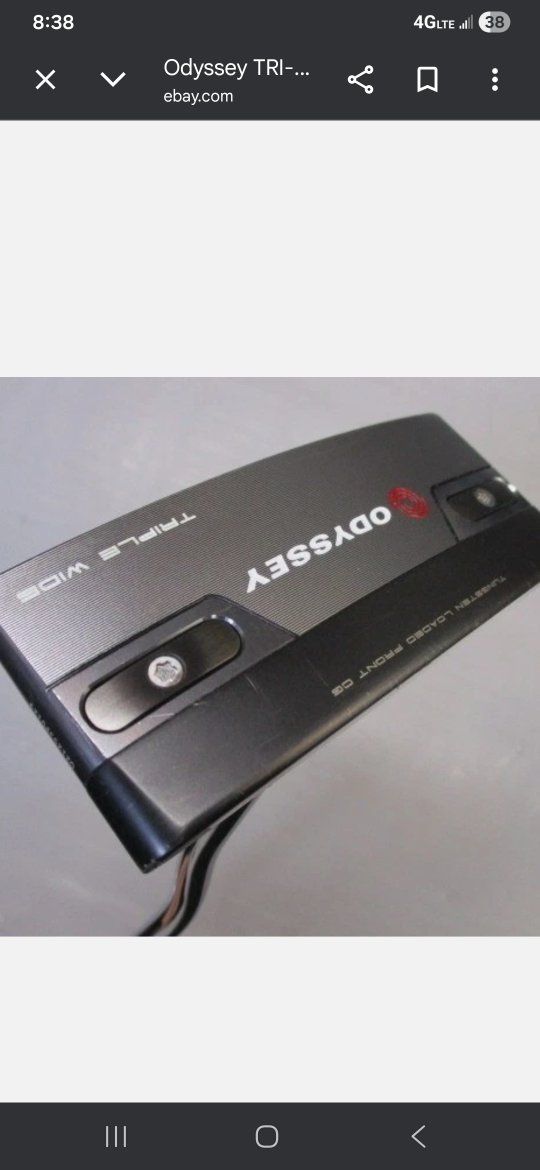 Odyssey Tri-Hot 5k Triple Wide CS (New)