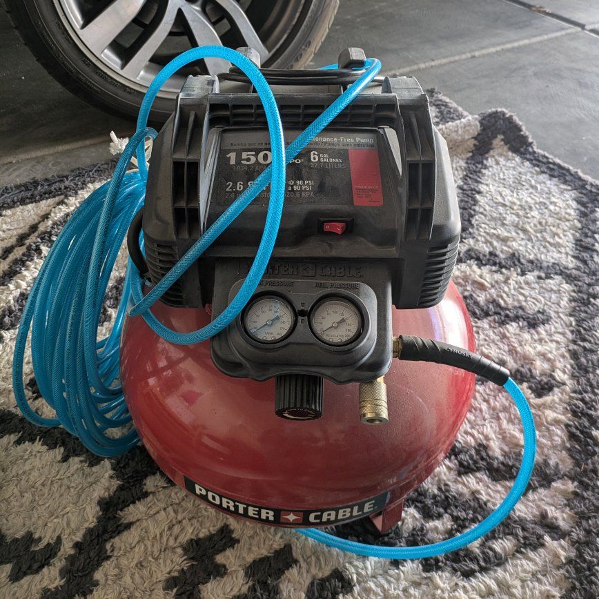 Porter Cable 150 psi 6 gallon