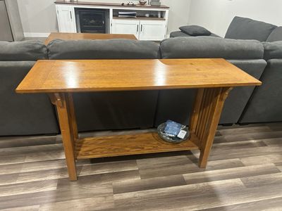 Sofa back tables