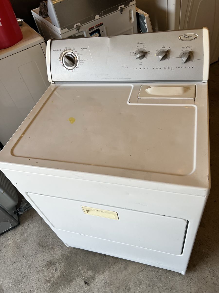 Whirlpool electric dryer