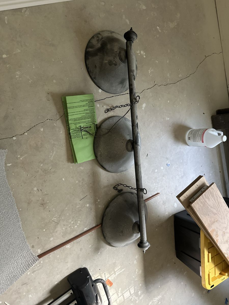 Vintage-Style 3 light bar light fixture