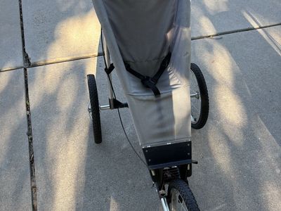 Baby Jogger II-16 Single Jogging Stroller - Gray/Purple - Used Condition