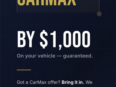 I'll buy your car for $1000 over a Carmax offer