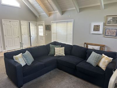 Navy Blue Sectional