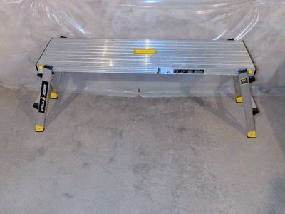 Gorilla Ladders Aluminum Work Platform Bench