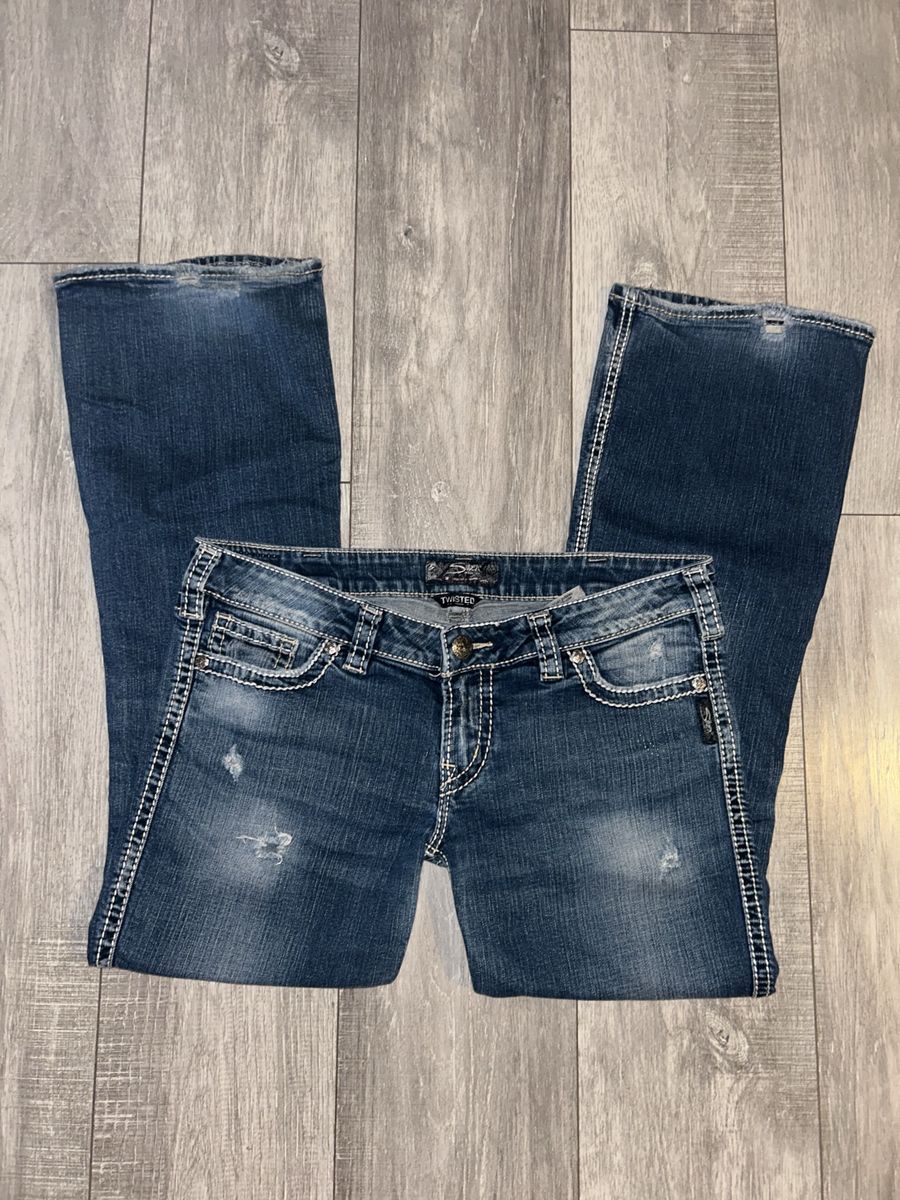 Variety of Y2K denim