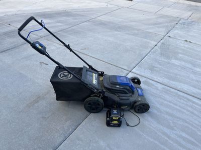 kobalt Electric Lawnmower 80v
