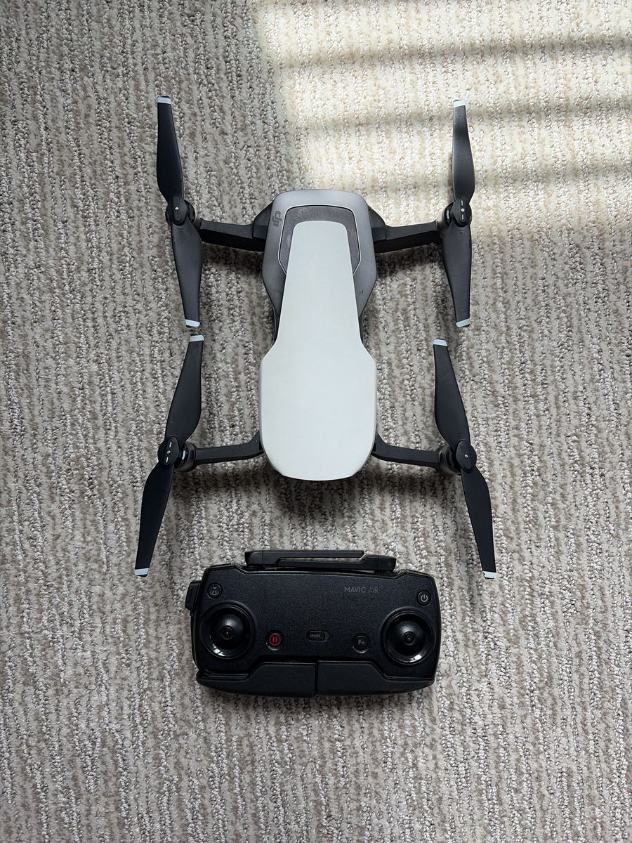 DJI Mavic Air Drone with Controller, Used, White/Black