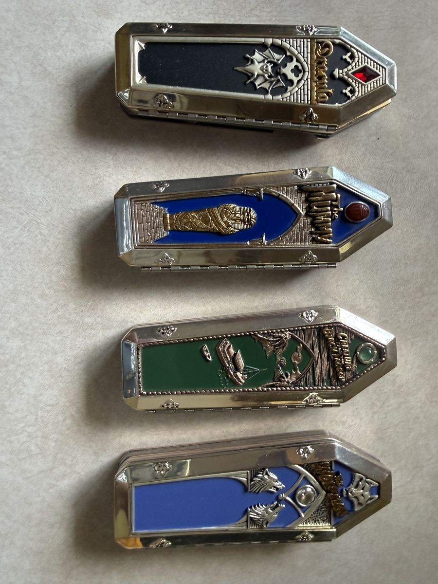 Franklin Mint Horror movie collection pocket knives