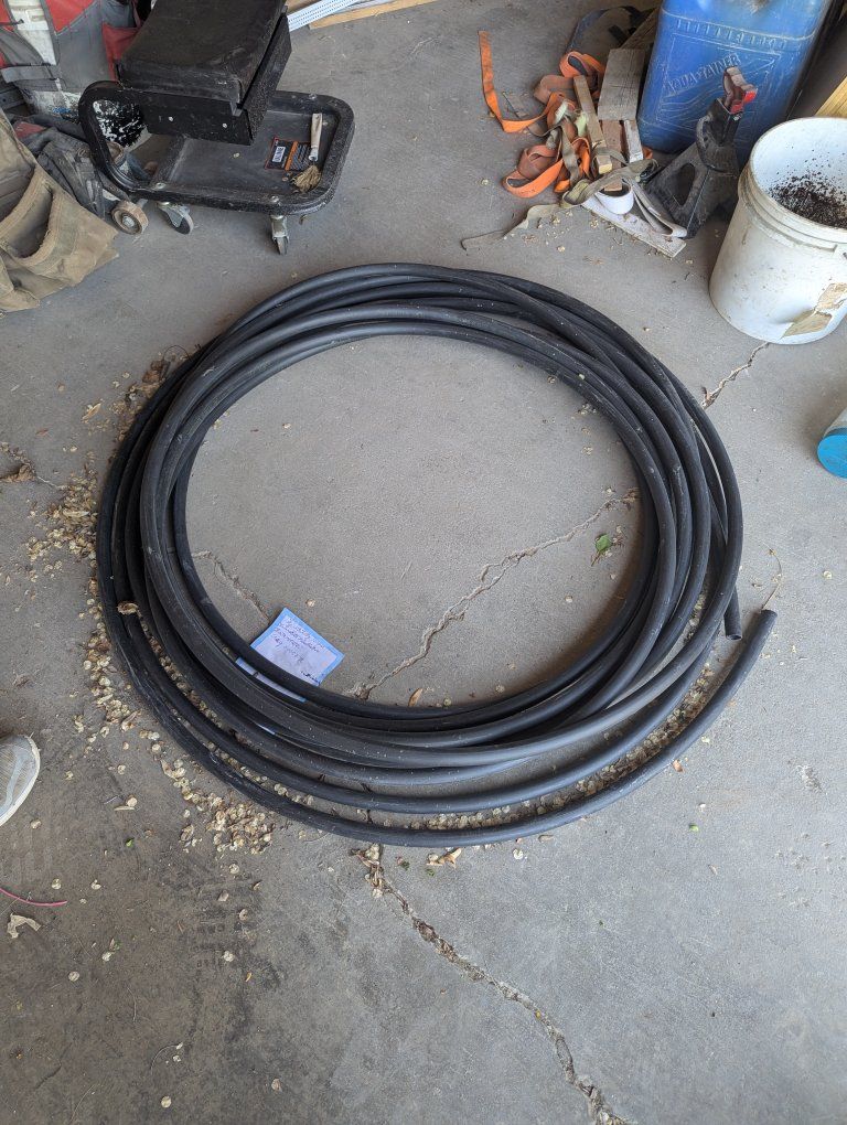 3/4" Black Interstate Plastic Hose - Large Coil