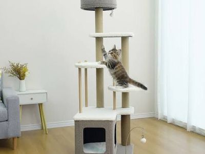 Catry Trinity CT250998BR 66" Cat Tree 1752183 #106913