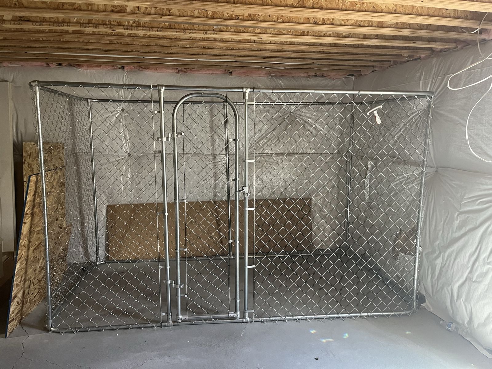Large Dog Kennel - 10' L x 5' W x 6' H