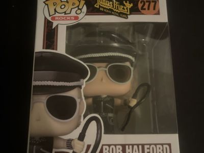 Funko Pop! Rocks 277 Rob Halford Judas Priest 50 Heavy Metal Years Vinyl Figure New in Box