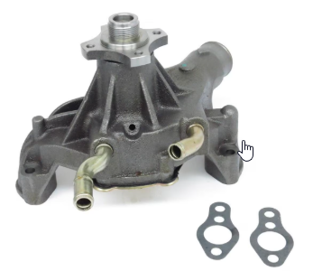 Water pump.  Fits GM trucks, vans and SUVs with 4.3L V6, 5.0L V8, and 5.7L  Valucraft CVC-9020
