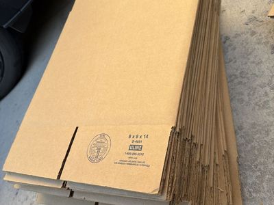 8x8x14” line boxes 30 new