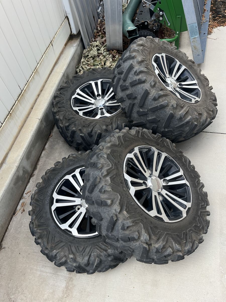 Honda pioneer 1000 14” rims and tires