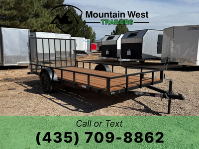 2026 Genco 7X14 Single Axle Utility Trailer