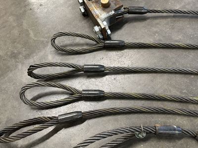 3/4” heavy duty cable slings