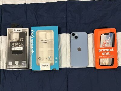 iPhone 14 Plus Unlocked W/ Extras