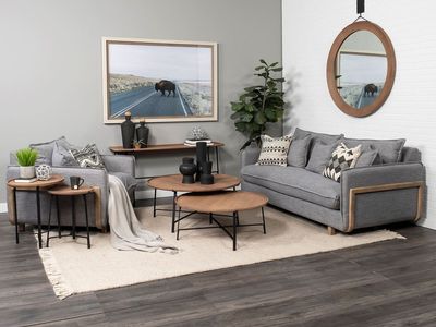 Mercana Living Room Set – Sofa + Armchair