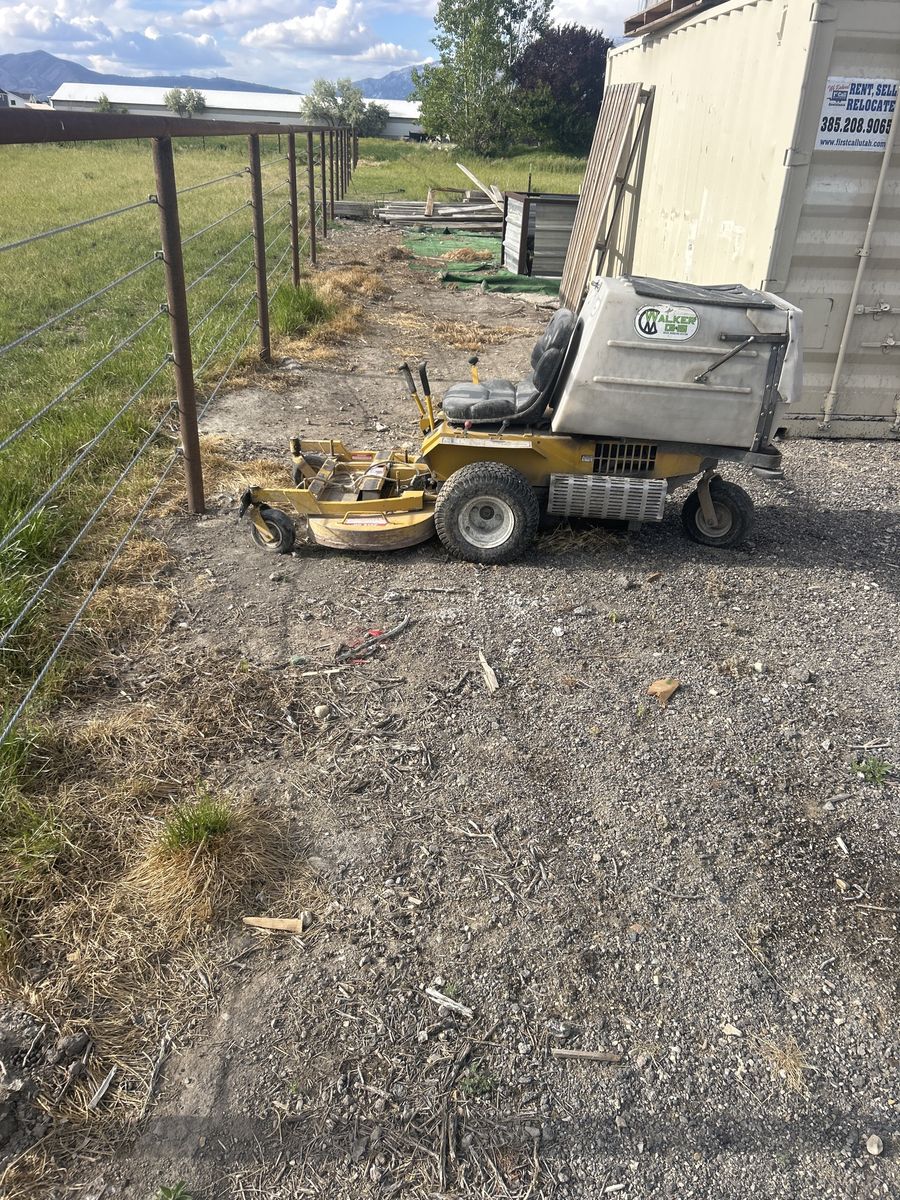 Walker mower