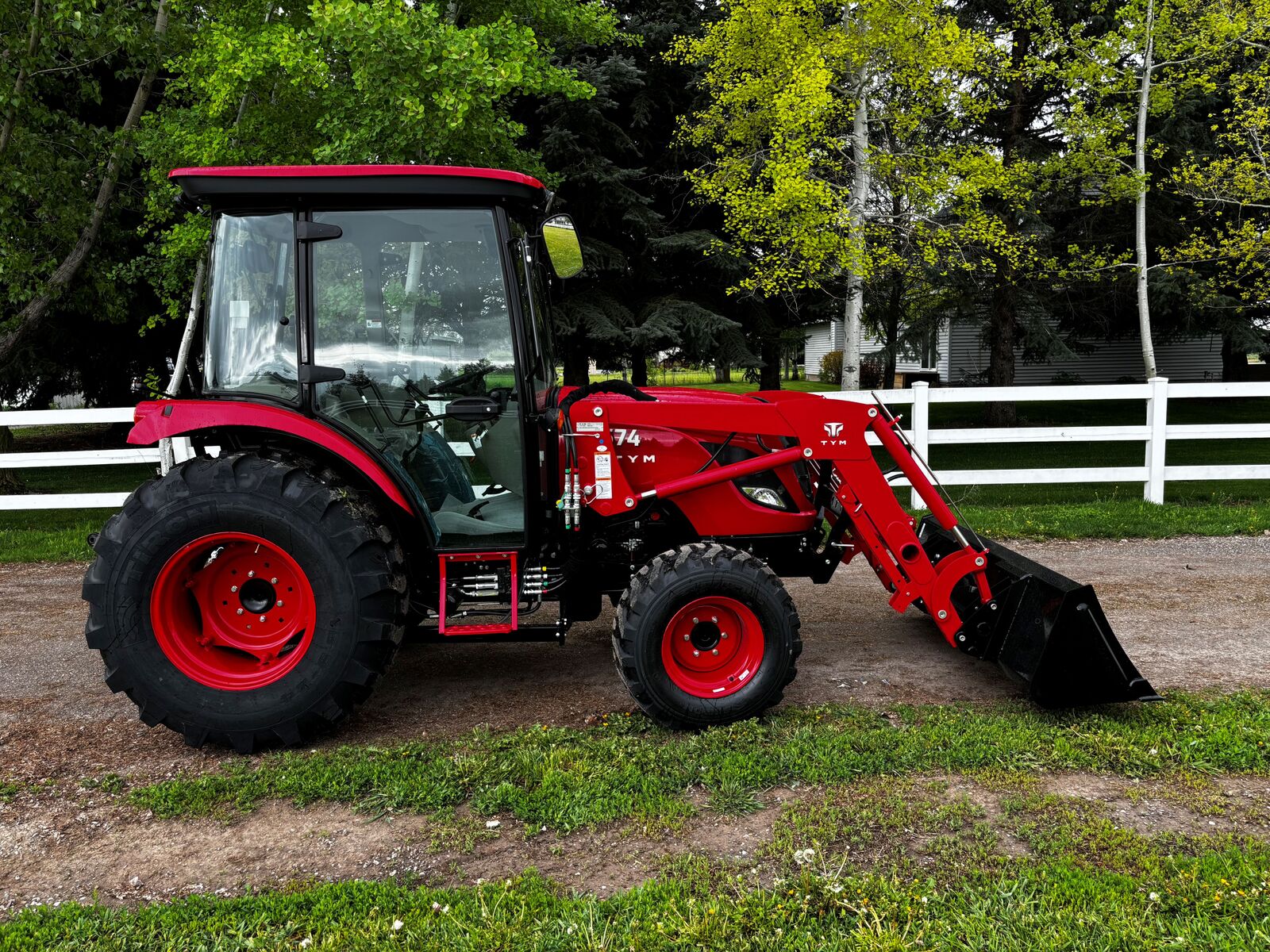 New TYM 50 HP tractor loader 4x4 diesel