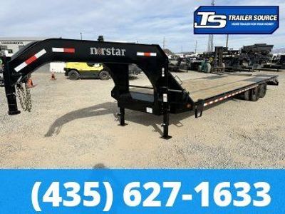8.5x32 Norstar Iron Bull FXG Gooseneck Equipment Trailer - 23K GVWR - Engineered Neck