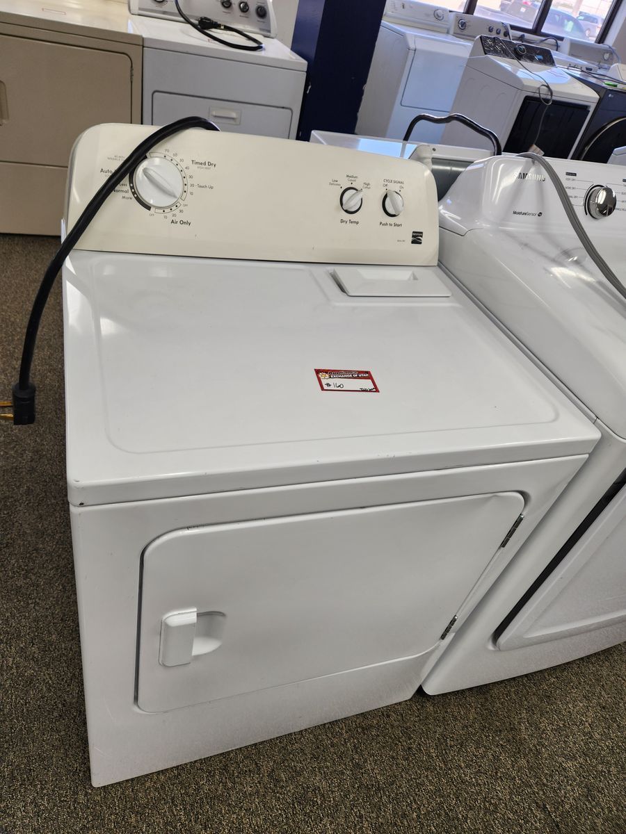 Kenmore White Electric Dryer Used Good Condition