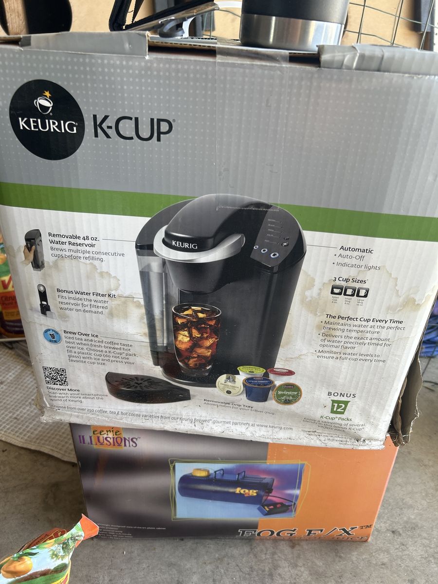 Keurig K-Cup Single Serve Coffee Maker - 48oz Water Reservoir, Auto-Off, 3 Cup Sizes