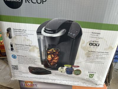 Keurig K-Cup Single Serve Coffee Maker - 48oz Water Reservoir, Auto-Off, 3 Cup Sizes