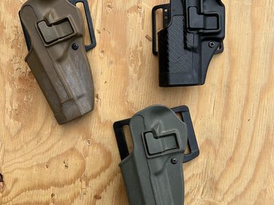 Left-handed Holsters: Beretta and Glock