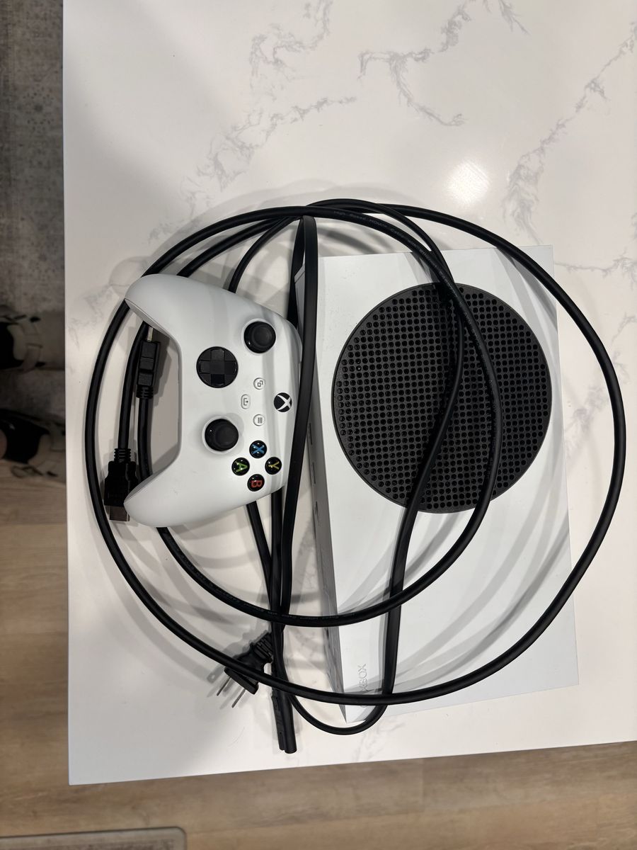 Microsoft Xbox Series S Console - White, with Controller & Cables