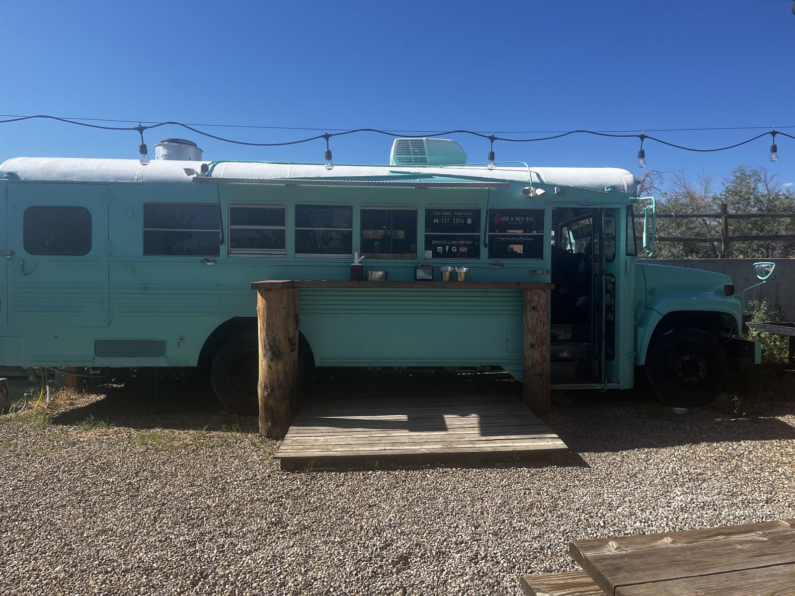 Refurbished School Bus turned Food Truck