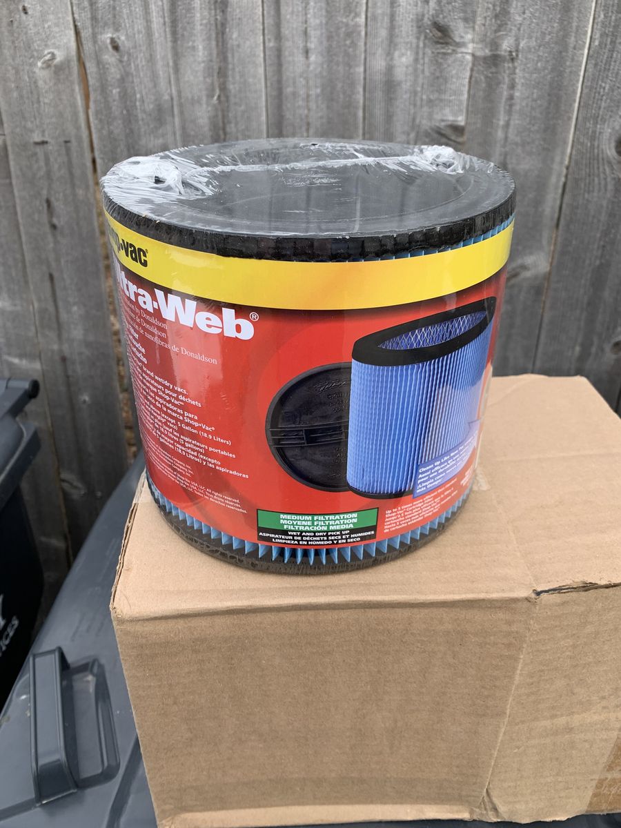 Shop Vac Filter, new in package