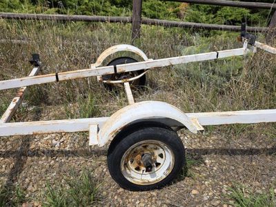 Small boat trailer