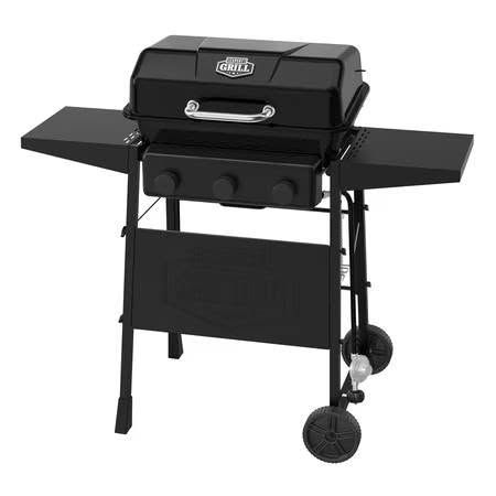 Expert Grill 3-Burner Propane Grill, Black
