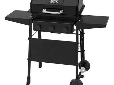 Expert Grill 3-Burner Propane Grill, Black