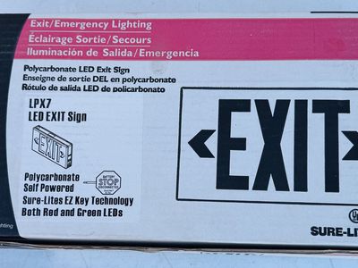 Sure-Lites LPX7 Universal Emergency Exit Light