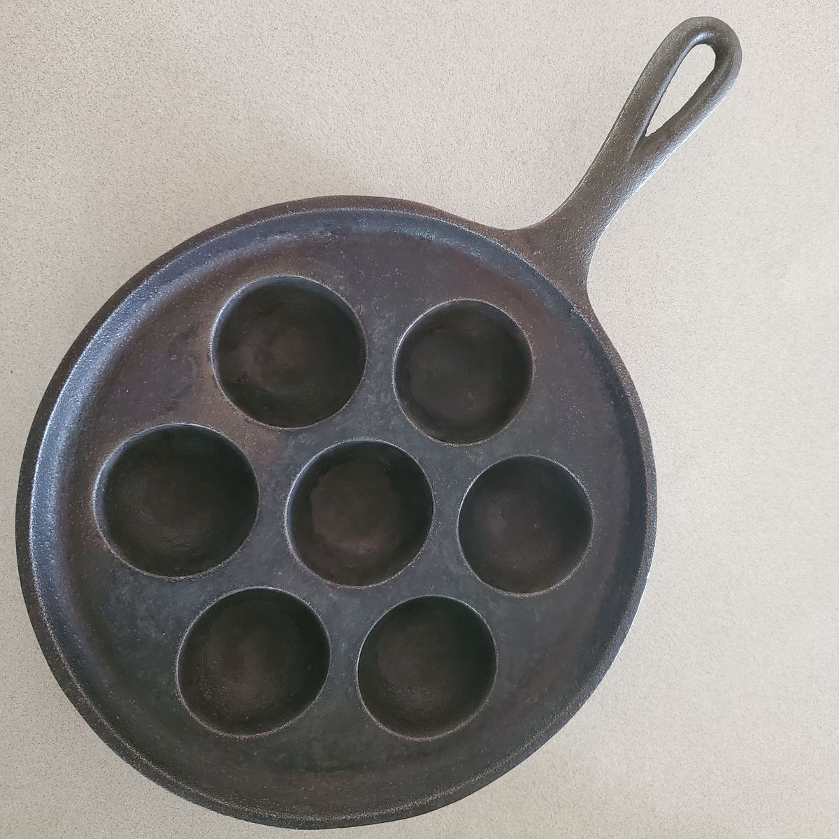 Cast Iron Abelskiver Pan