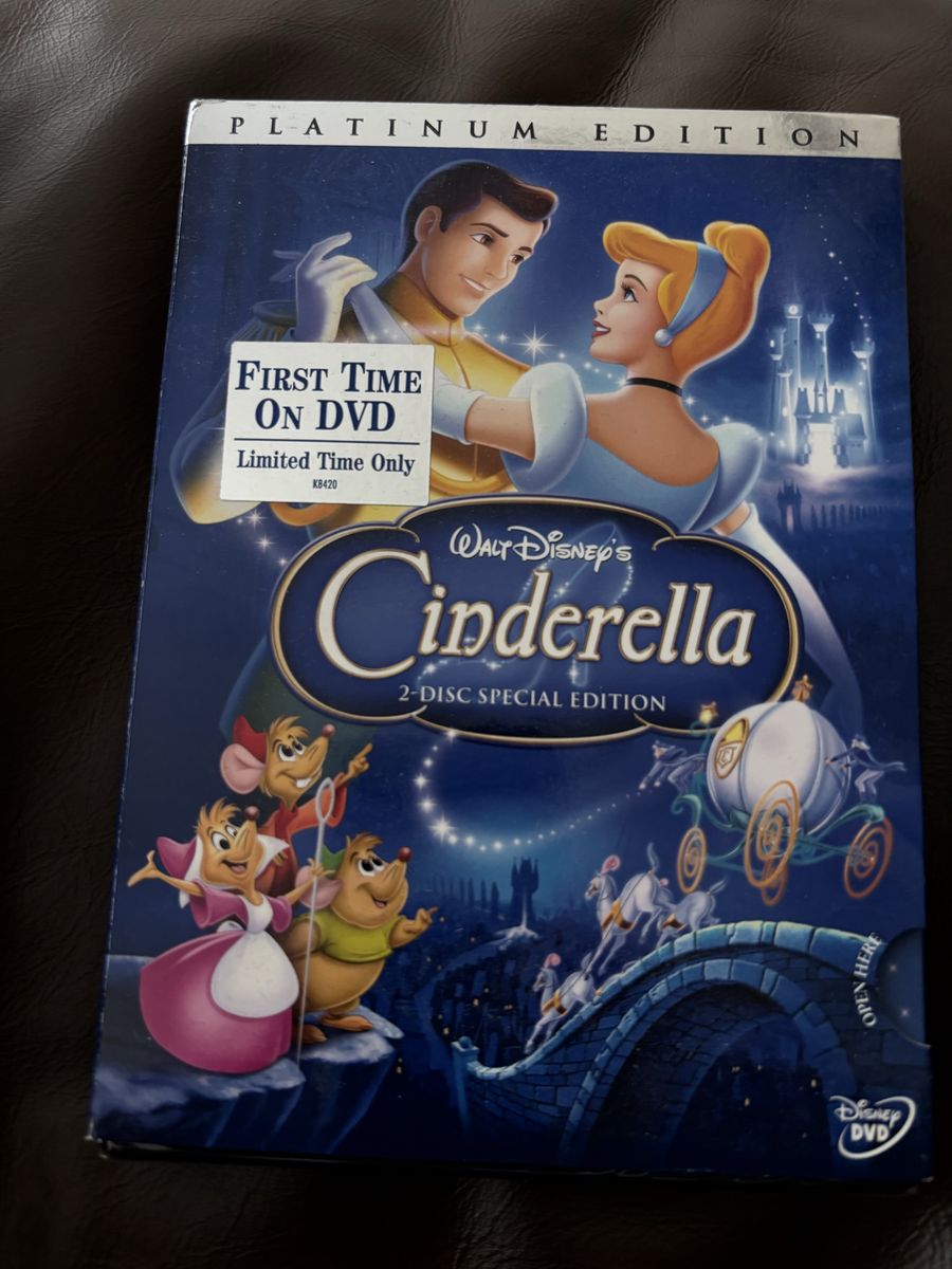 Disney Cinderella Platinum Edition 2-Disc DVD – Special Edition