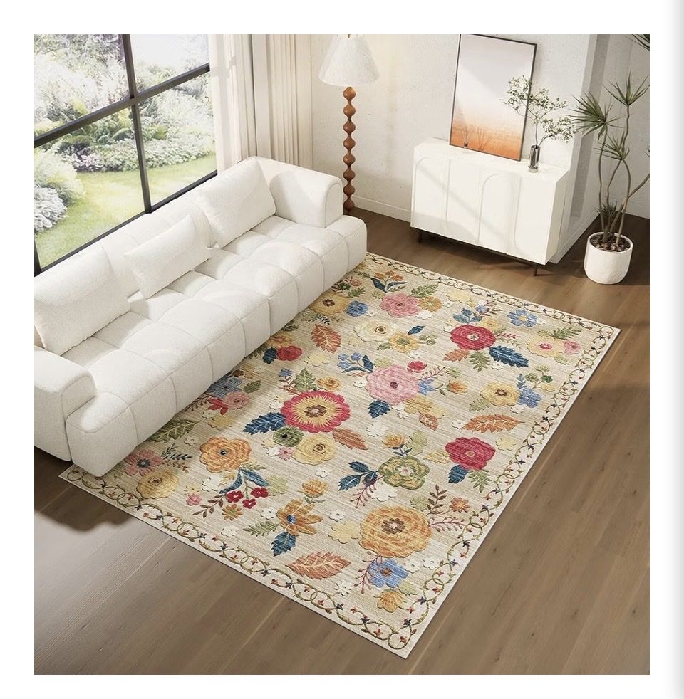 Floral rug