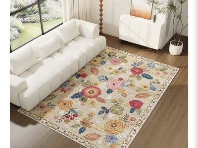 Floral rug