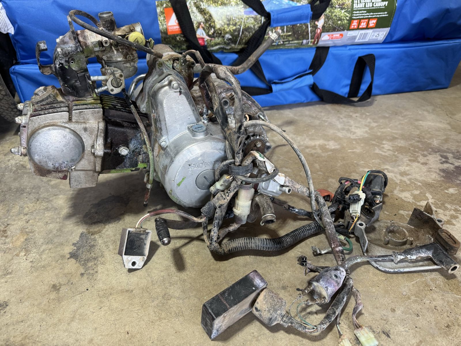 Trx 90cc engine e start