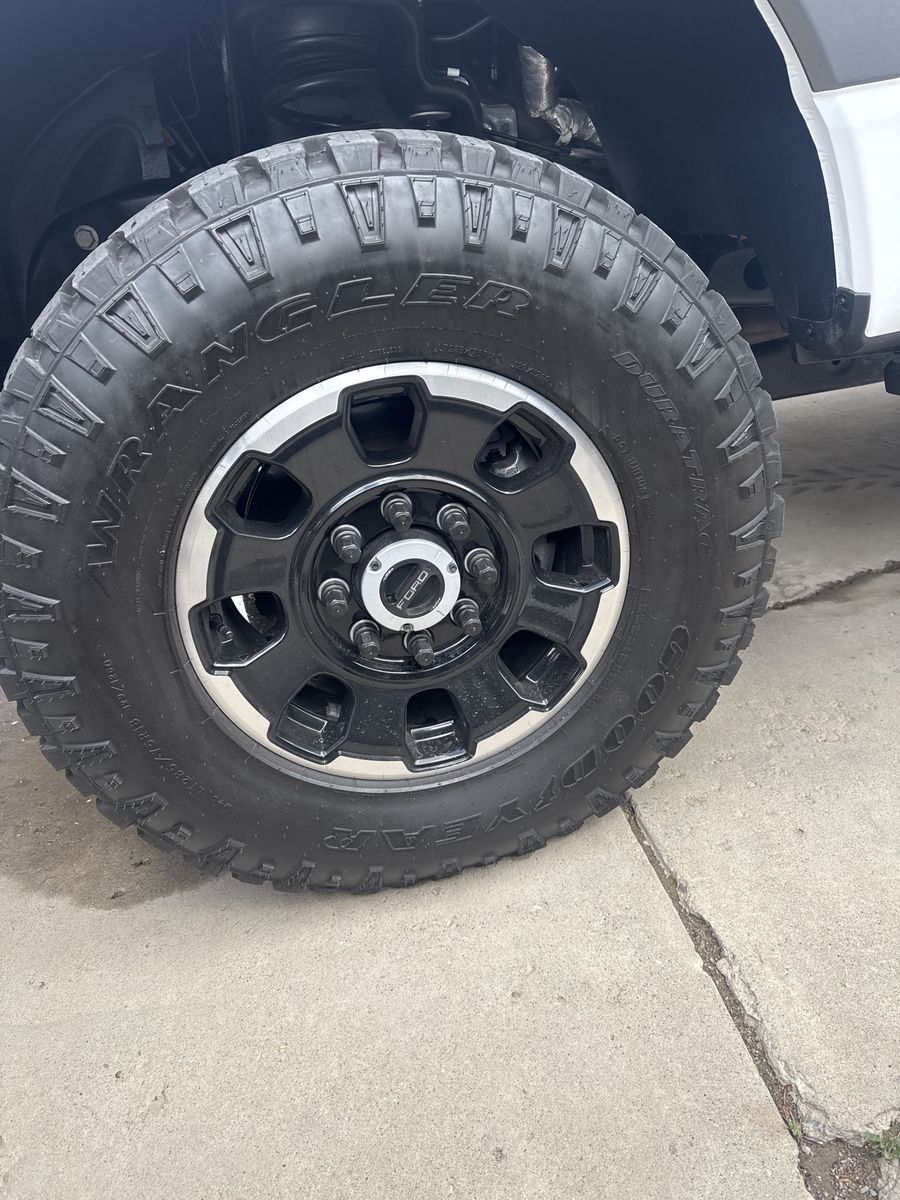 F350 tremor wheels tires