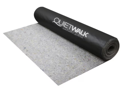 NEW QuietWalk Luxury Vinyl Premium Felt Moisture Resistant Flooring Underlayment