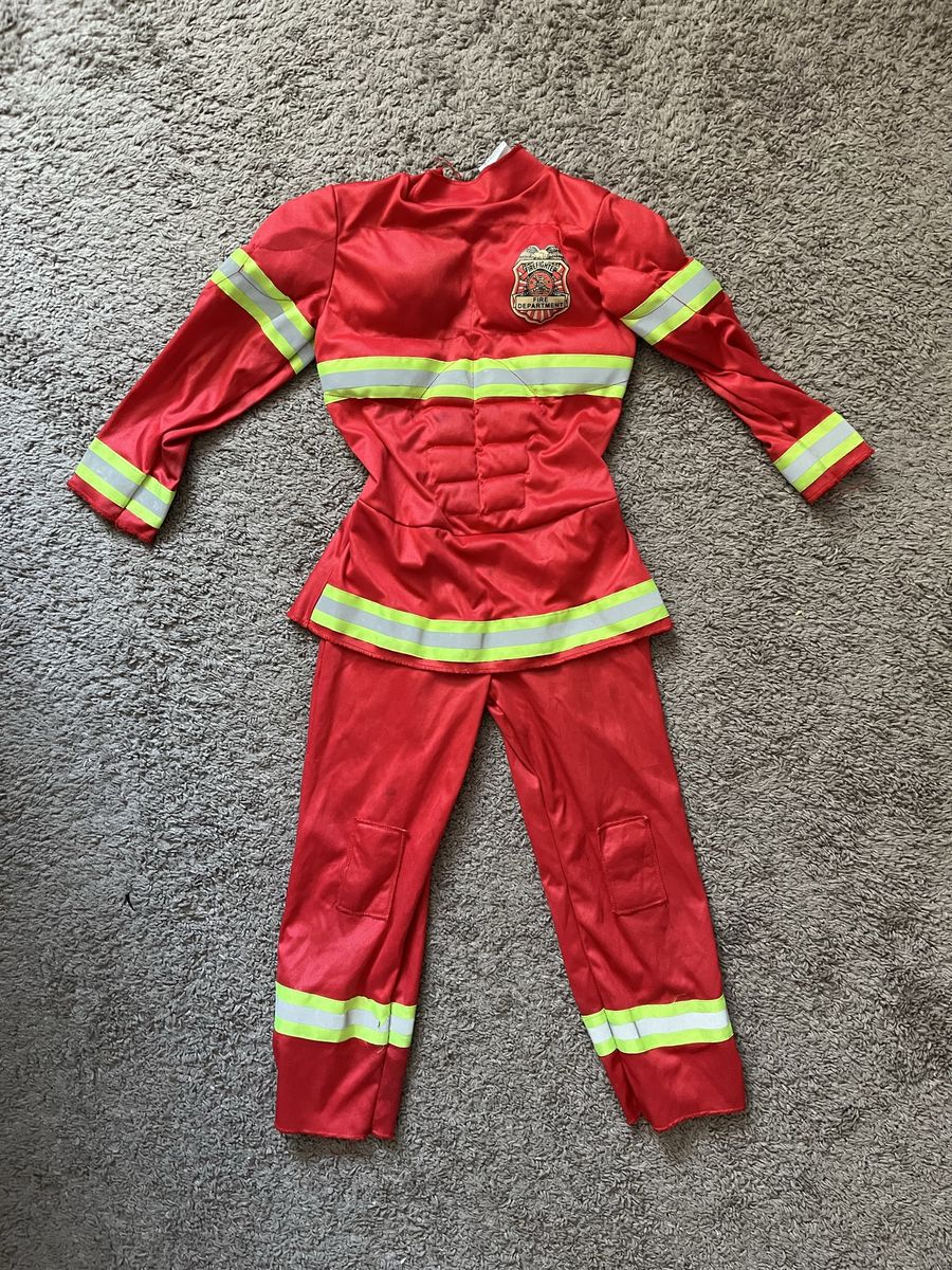 Fireman Costume- 3T/4T